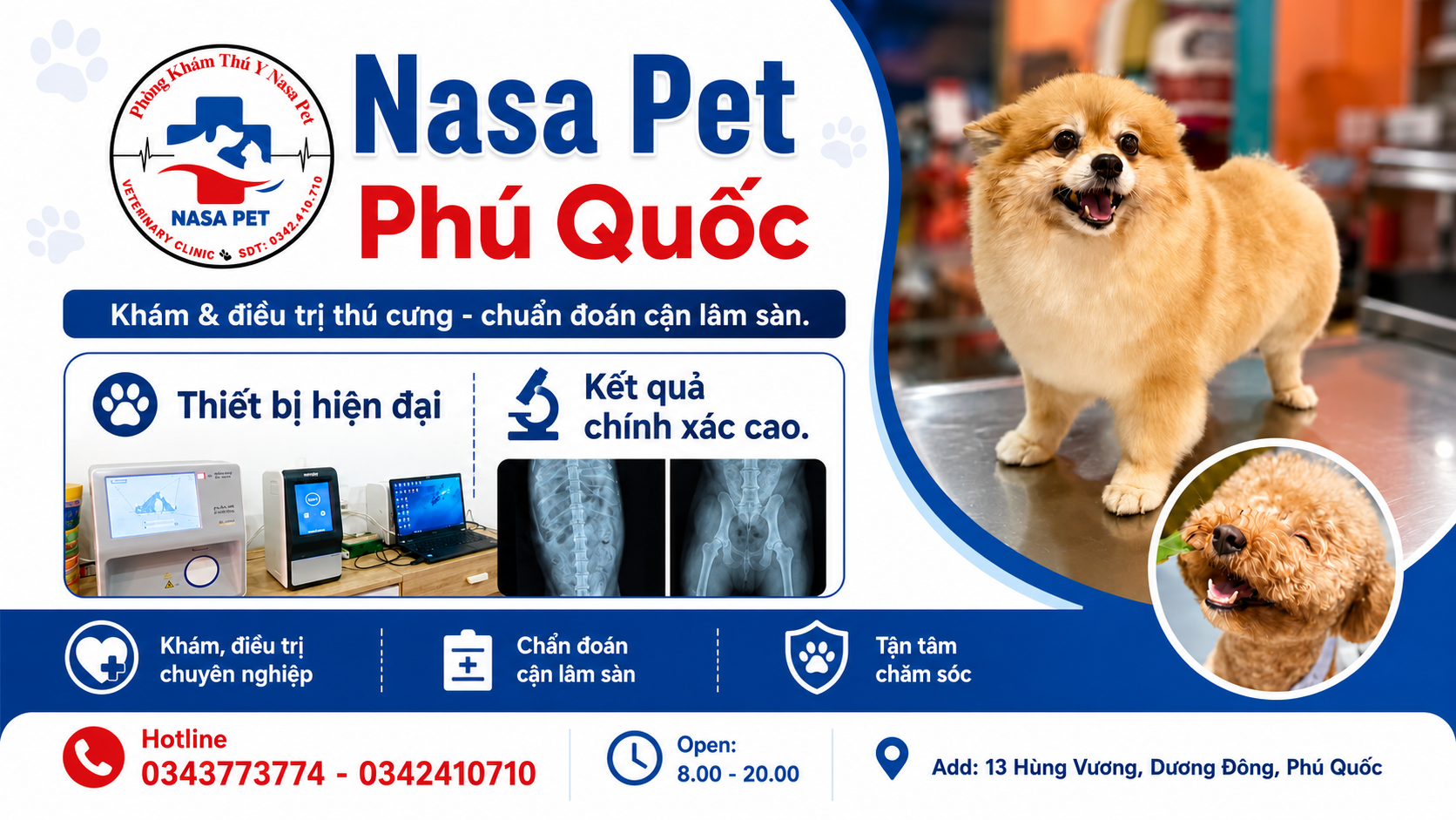 KHÁM & ĐIỀU TRỊ THÚ CƯNG – CHUẨN ĐOÁN CẬN LÂM SÀN - New size